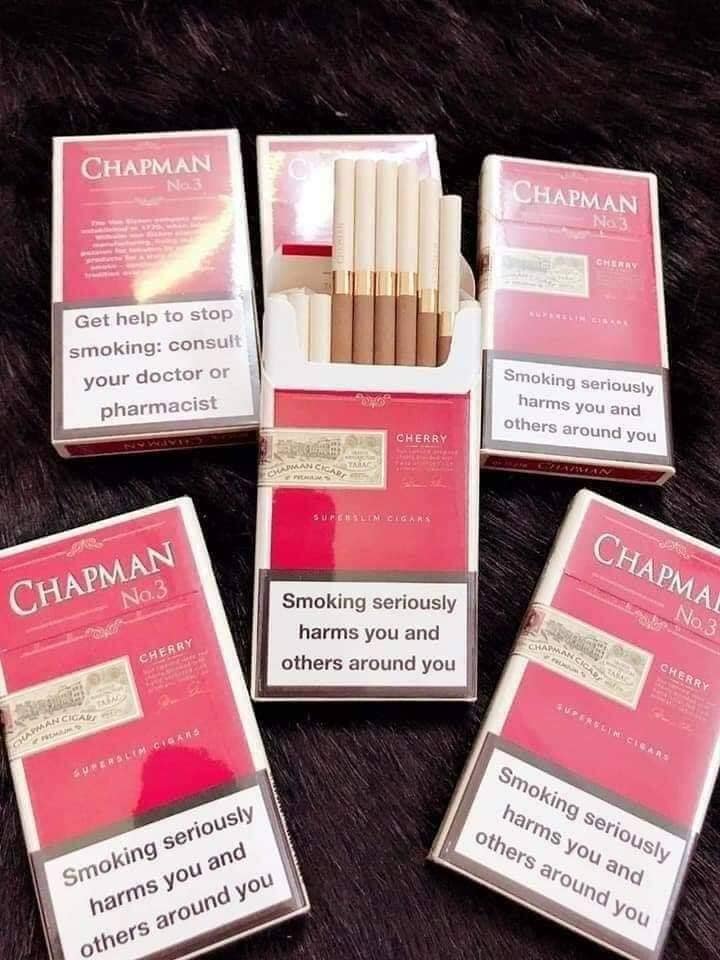 Thuốc Lá Chapman No3 Cherry chapman no3