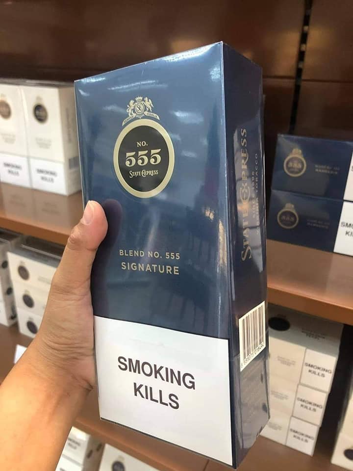Thuốc Lá Ngoại Singapore Chất Lượng Cao 555 Signature thuốc lá ngoại