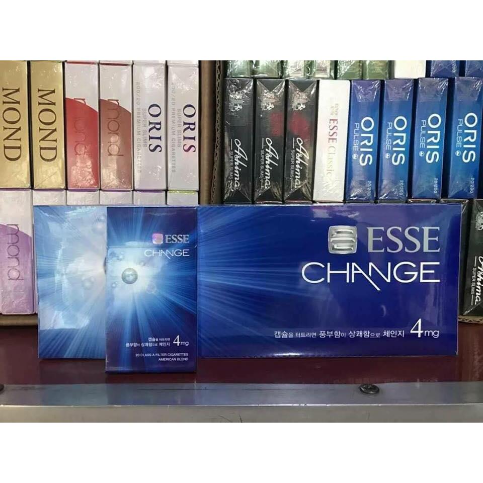 Thuốc Lá Esse Change 4mg Hàn Quốc Vị Bạc Hà esse hàn quốc
