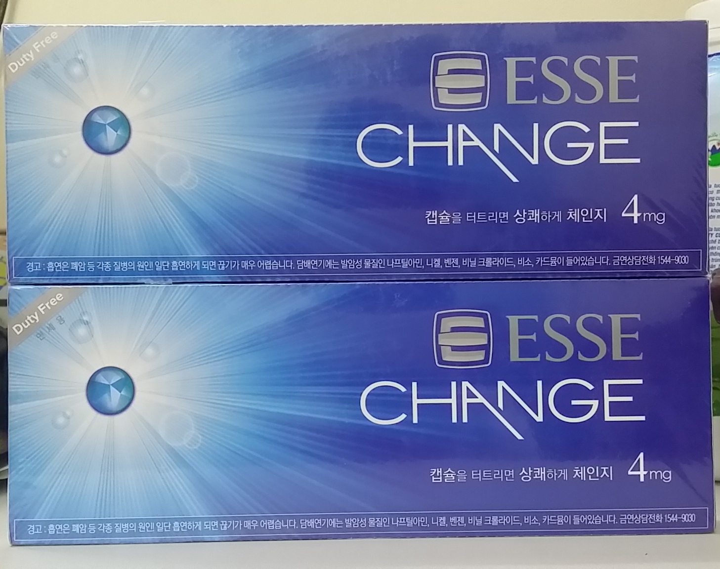 Thuốc Lá Esse Change 4mg Hàn Quốc Vị Bạc Hà thuốc lá esse change hàn quốc