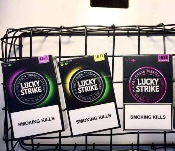 lucky strike tím 1 bấm