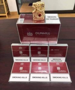 thuốc lá dunhill đỏ dẹt