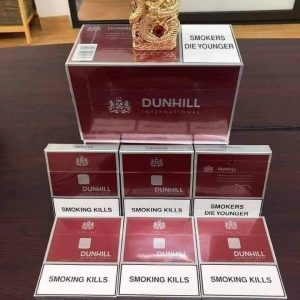 thuốc lá dunhill đỏ dẹt